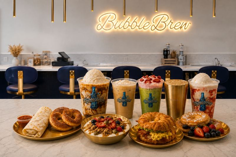 Made-to-order food served by BubbleBrew for the Egg Bites in Logan guide